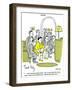 Hazel Cartoon-Ted Key-Framed Giclee Print