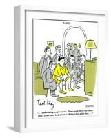 Hazel Cartoon-Ted Key-Framed Giclee Print