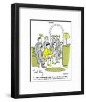 Hazel Cartoon-Ted Key-Framed Giclee Print