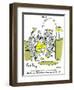 Hazel Cartoon-Ted Key-Framed Giclee Print