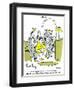 Hazel Cartoon-Ted Key-Framed Giclee Print