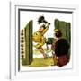 Hazel Cartoon-Ted Key-Framed Giclee Print