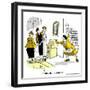 Hazel Cartoon-Ted Key-Framed Giclee Print