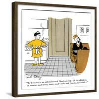 Hazel Cartoon-Ted Key-Framed Giclee Print