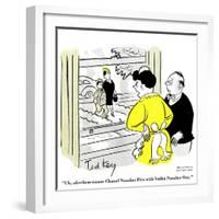 Hazel Cartoon-Ted Key-Framed Giclee Print