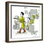 Hazel Cartoon-Ted Key-Framed Giclee Print