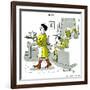 Hazel Cartoon-Ted Key-Framed Giclee Print