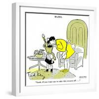 Hazel Cartoon-Ted Key-Framed Giclee Print