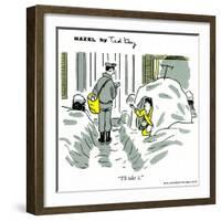 Hazel Cartoon-Ted Key-Framed Giclee Print