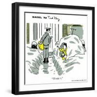 Hazel Cartoon-Ted Key-Framed Giclee Print