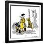 Hazel Cartoon-Ted Key-Framed Giclee Print