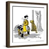 Hazel Cartoon-Ted Key-Framed Giclee Print