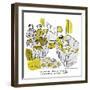 Hazel Cartoon-Ted Key-Framed Giclee Print