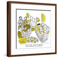 Hazel Cartoon-Ted Key-Framed Giclee Print