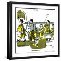 Hazel Cartoon-Ted Key-Framed Giclee Print