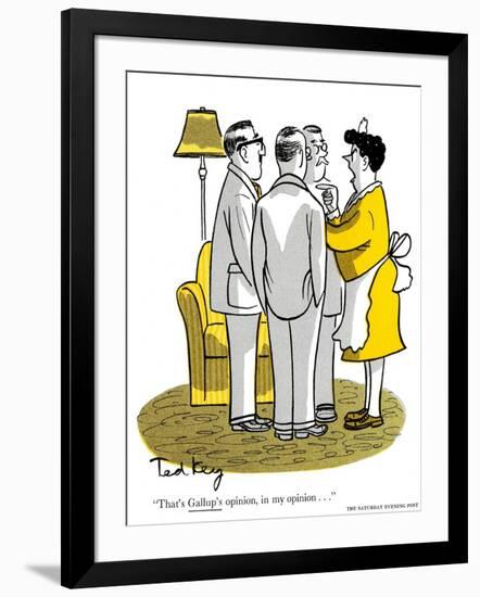 Hazel Cartoon-Ted Key-Framed Giclee Print