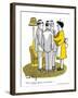 Hazel Cartoon-Ted Key-Framed Giclee Print