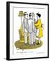 Hazel Cartoon-Ted Key-Framed Giclee Print