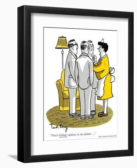 Hazel Cartoon-Ted Key-Framed Premium Giclee Print