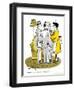 Hazel Cartoon-Ted Key-Framed Premium Giclee Print