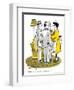 Hazel Cartoon-Ted Key-Framed Premium Giclee Print