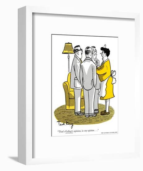 Hazel Cartoon-Ted Key-Framed Giclee Print