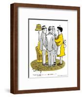 Hazel Cartoon-Ted Key-Framed Giclee Print