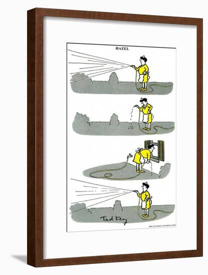 Hazel Cartoon-Ted Key-Framed Giclee Print