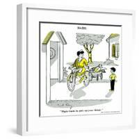 Hazel Cartoon-Ted Key-Framed Giclee Print