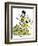 Hazel Cartoon-Ted Key-Framed Giclee Print