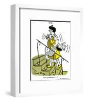 Hazel Cartoon-Ted Key-Framed Giclee Print