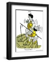 Hazel Cartoon-Ted Key-Framed Giclee Print