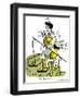 Hazel Cartoon-Ted Key-Framed Giclee Print