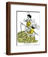 Hazel Cartoon-Ted Key-Framed Giclee Print