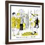 Hazel Cartoon-Ted Key-Framed Giclee Print