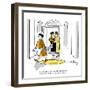 Hazel Cartoon-Ted Key-Framed Giclee Print