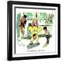 Hazel Cartoon-Ted Key-Framed Giclee Print