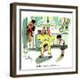 Hazel Cartoon-Ted Key-Framed Giclee Print