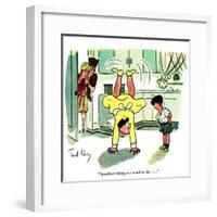 Hazel Cartoon-Ted Key-Framed Giclee Print