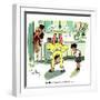 Hazel Cartoon-Ted Key-Framed Giclee Print