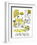 Hazel Cartoon-Ted Key-Framed Giclee Print