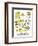 Hazel Cartoon-Ted Key-Framed Giclee Print