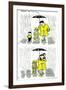 Hazel Cartoon-Ted Key-Framed Giclee Print