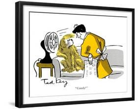 Hazel Cartoon-Ted Key-Framed Giclee Print