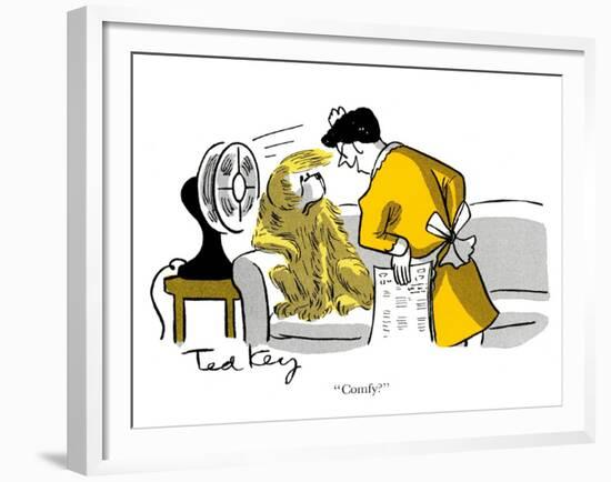 Hazel Cartoon-Ted Key-Framed Giclee Print