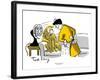 Hazel Cartoon-Ted Key-Framed Giclee Print