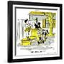 Hazel Cartoon-Ted Key-Framed Giclee Print