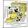 Hazel Cartoon-Ted Key-Mounted Giclee Print