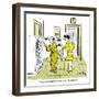 Hazel Cartoon-Ted Key-Framed Giclee Print