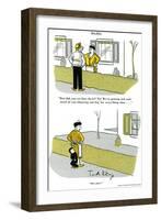 Hazel Cartoon-Ted Key-Framed Giclee Print